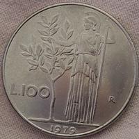 Moneta 100 lire Anno 1979 Errore di Conio