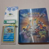 Carta pokemon graad con album