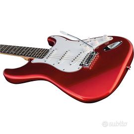 Chitarra elettrica Eko S-100 3/4 – Chrome Red