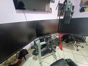 Triplo schermo 1080p Pc