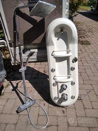 Pannello colonna doccia idromassaggio usato