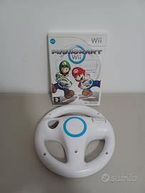 mario kart wii, con 2 volante