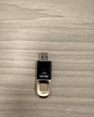 Lexar F35 32GB - Chiavetta USB Impronta Digitale