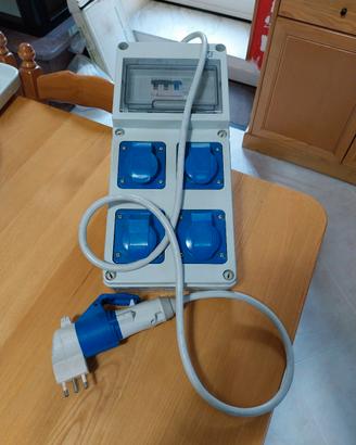 Quadro elettrico da est con salvavita +2 adattator