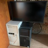 pc per tecnici o ricambi + monitor gaming