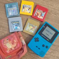 game boy color piu giochi pokemon 