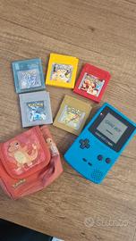 game boy color piu giochi pokemon 