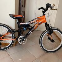 Mtb biammortizzata ruote da 20