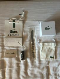 bracciale lacoste argento
