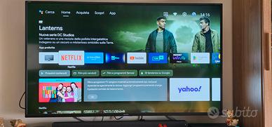 Tv Sharp google  smart come nuova 55 pollici