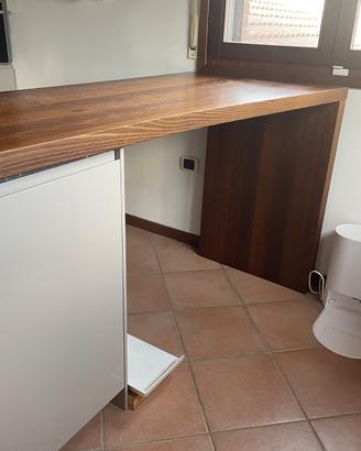 Tavola Alto appoggiabile ad isola Cucina