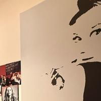 Quadro Audrey Hepburn su tela 90×90