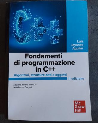 Fondamenti di programmazione in C++ 9788838699375