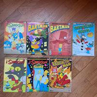 Lotto 7 Fumetti I Simpson - Edizioni Macchia Nera