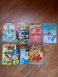 Lotto 7 Fumetti I Simpson - Edizioni Macchia Nera