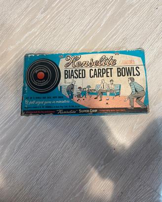 BOCCE AUSTRALIANE HENSELITE BIASED CARPET BOWLS