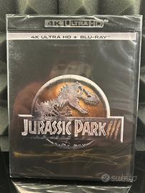 Jurassic Park 3 4K UHD + Blu Ray Nuovo Sigillato