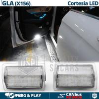 Luci Sottoporta LED Per MERCEDES GLA X156 Bianche