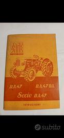 libretto uso e manutenzione trattore same DA 47