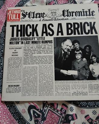 jethro tull thick as a brick vinile usa