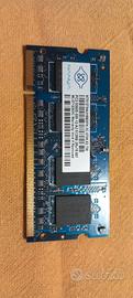 RAM Nanya 512mb DDR2 SO-DIMM 667MHz PC2-5300S 