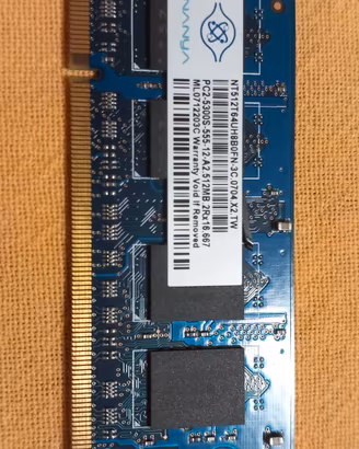 RAM Nanya 512mb DDR2 SO-DIMM 667MHz PC2-5300S 