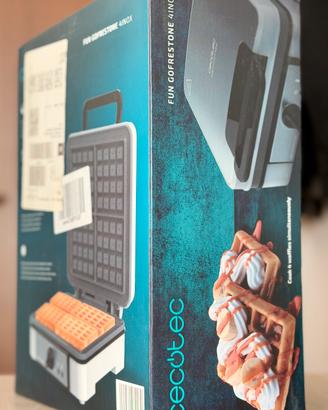 Piastra Waffle Cecotec 1200W 