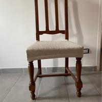 Tavolo rotondo in legno + 4 sedie