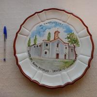 Piatto artistico Cappuccini di Senise - Potenza