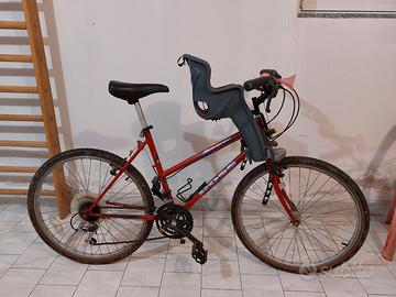 mtb 26 con seggiolino bimbo