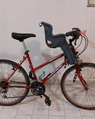 mtb 26 con seggiolino bimbo