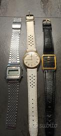 Lotto 3 Orologi anni 80/90 Made Japan