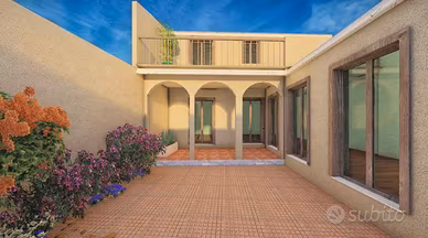 Casa campidanese con progetto approvato