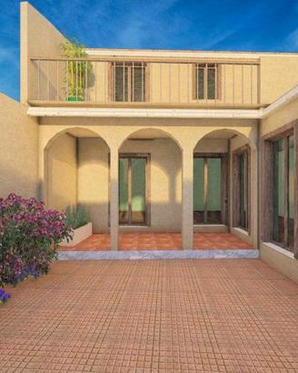 Casa campidanese con progetto approvato