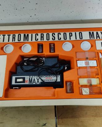 Elettromicroscopio MAX – Vintage 70'80 Funzionante