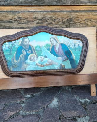 Quadro d’epoca con stampa