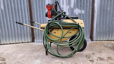 Motopompa motore a scoppio benzina serbatoio 50L