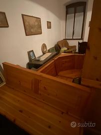 Composizione mobili stile rustico/taverna