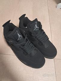 nike air jordan 4 black cat 44