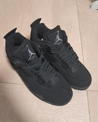 nike air jordan 4 black cat 44