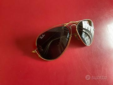 Occhiali da sole Ray-Ban anni 70