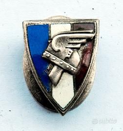 Distintivo francese fascista "Repubblica di Vichy"