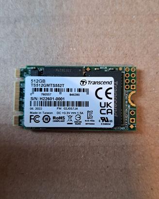 512GB Industrial 3K P/E SSD disk M.2 2242 SATA III