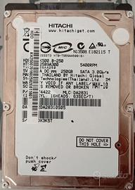 Hard Disk Hitachi Travelstar da 2,5 pollici, model