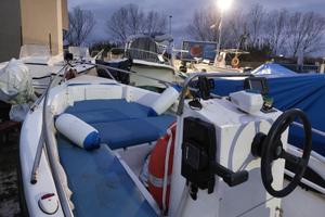 Barca open con motore Mariner 25cv