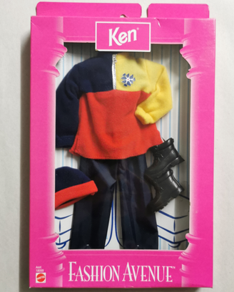 KEN FASHION AVENUE look invernale 1998 Mattel