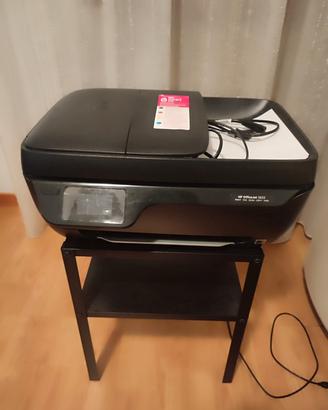 Stampante HP OfficeJet 3833 + mobiletto