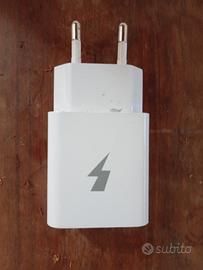 caricabatterie fast 25 watt USB c