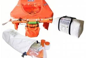 Zattera Arimar 8 persone con valigia