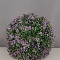 Pianta decorativa a sfera lavanda 30cm